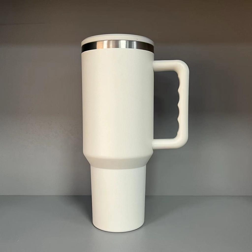 Stainless Steel Large Capacity Car Ice Cream Cup 304 Insulated Cup Cold Straw Cup