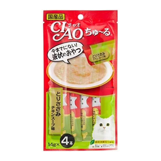 CIAO Chuutori Chicken Soup Flavor 4 Pieces Set of 6