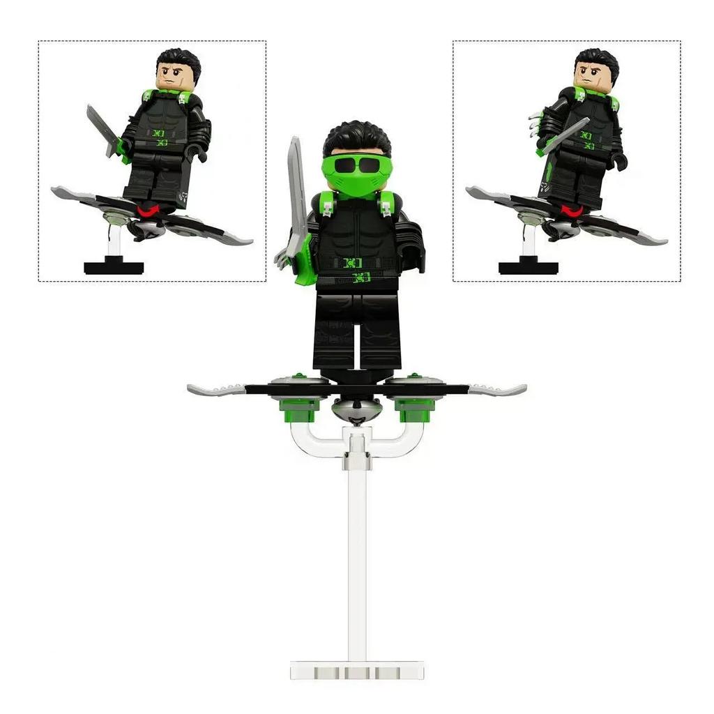 Little Green Goblin Building Blocks Toy