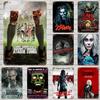 Zombie Metal Signs Wall Decor Vintage Tin Signs Captain Metal Poster Decor for Bar Pub Club Wall Decoration