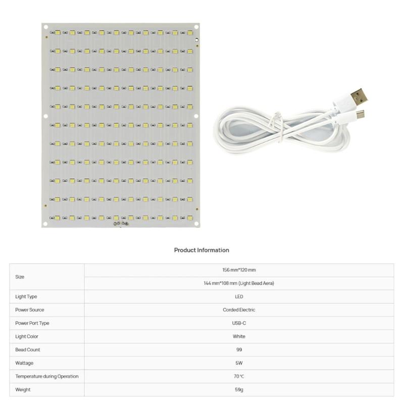 For Lab Lithophane Led Panel LED Backlight Board for CMYK Lithophane 3D Printing Photo Office Lamp Board Accessories