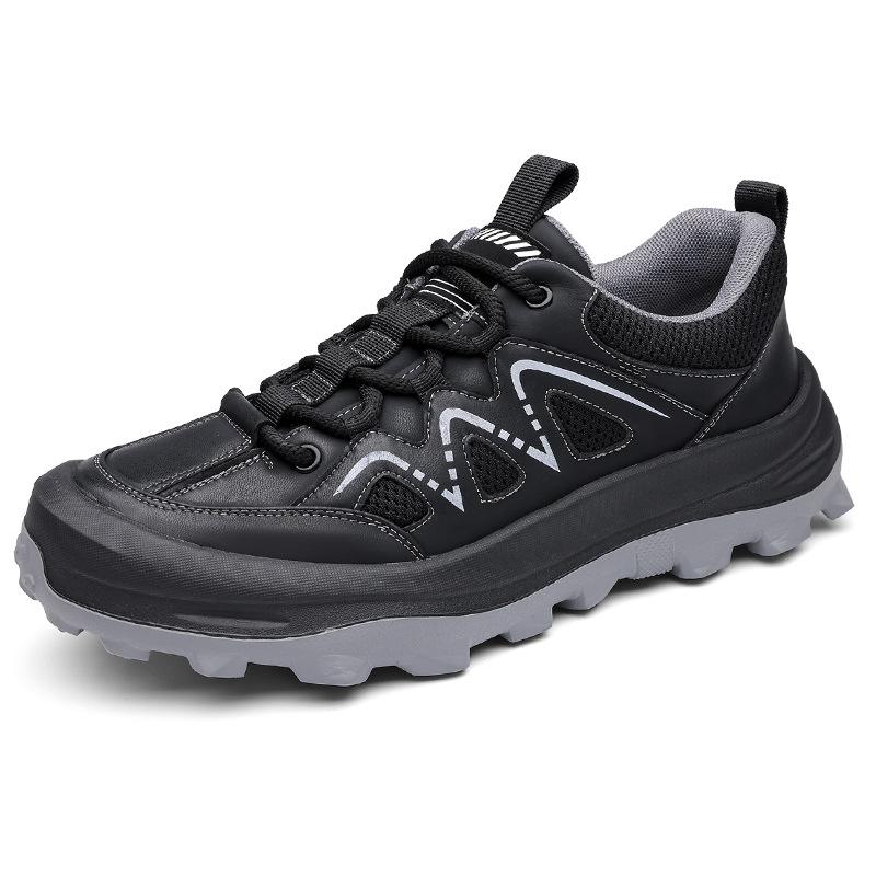 Men's Shoes 2025 New Trend Heightened Platform Breathable Casual Shoes Men's Running Outdoor Hiking Mountaineering Sports Shoes