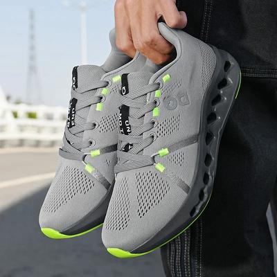 Men's Leisure Sneaker Shoes For Man Mesh Fashion Black Sports Trainers Running Shoes Husband 2024 Summer Casual Sneakers Comfort