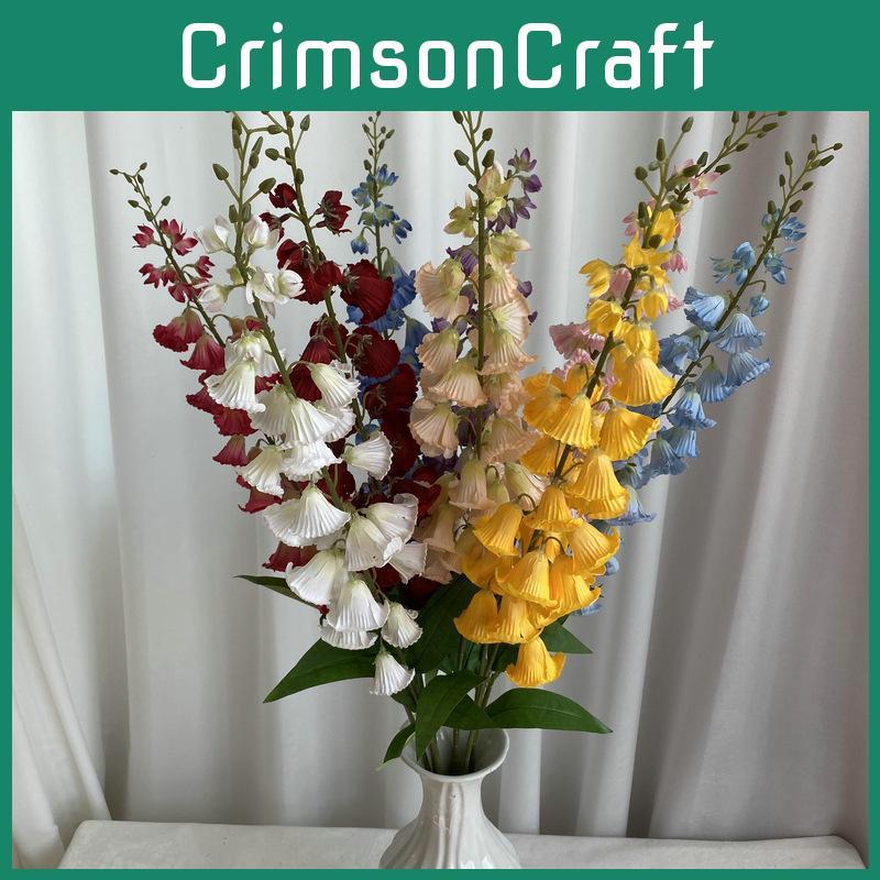 Flowers Abutilon 90cm Wedding Home Decoration Photo Props Display Gift