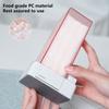 Storage Box Detachable Dust-proof Rectangular Reusable Plastic Auto Cotton Pad Dispenser Household Supplies