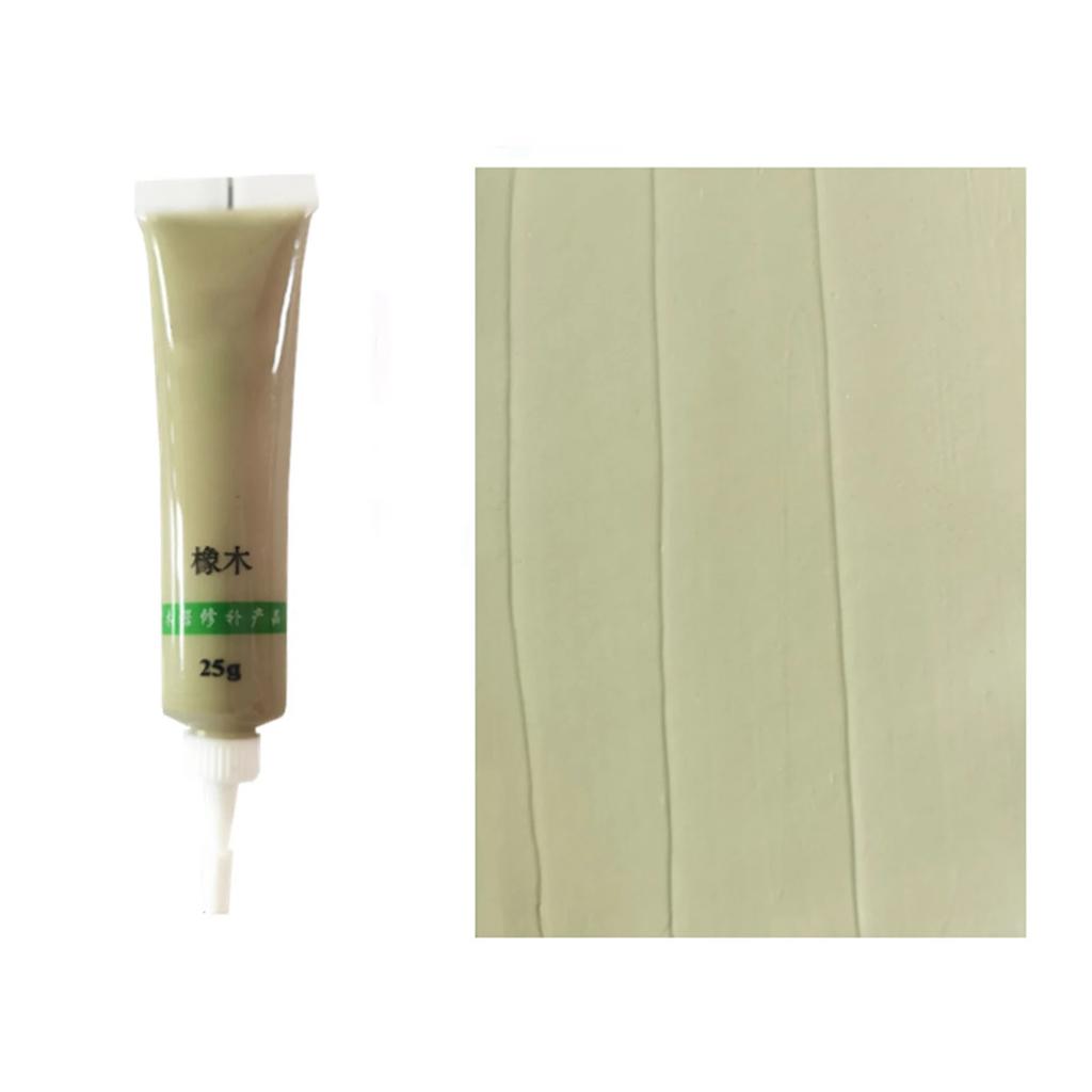 Holzmöbel-Reparaturpaste, Holzboden, Tisch, Tür, Schrank, Kratzer-Entferner, Reparaturfarbe, 27 Farben, Wachs für Möbel, 25 g
