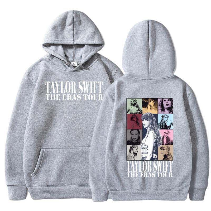 Autumn and Winter New American High Street Taylor Couple with the Same Spoof Character Letter Graffiti Hooded Sweater
