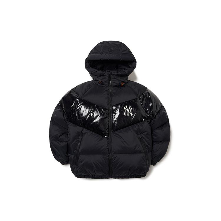 MLB Down Jacket Short Unisex Black 3ADJS0316-50BKS XS