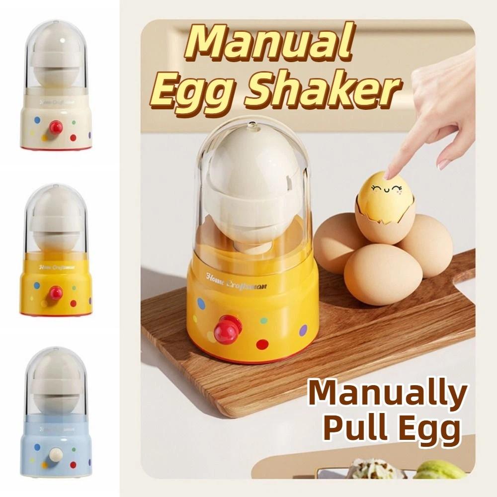 Durable Egg White Hand Mixer Golden Egg Egg Scrambler Manual Egg Shake  Splitter Tool