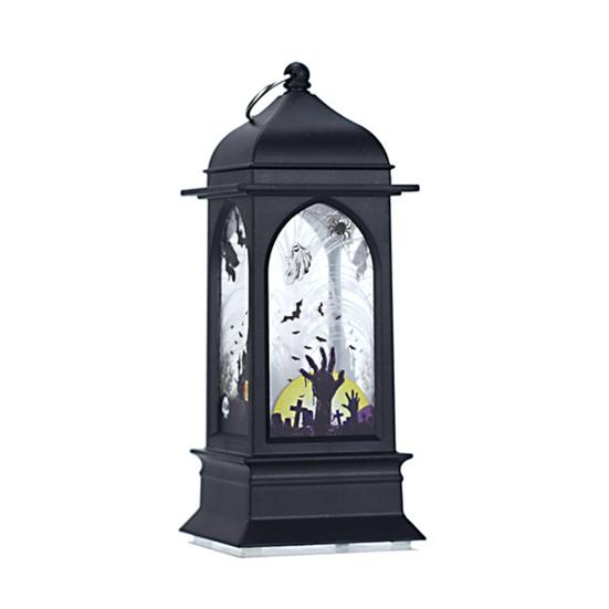 LED-Laterne, praktisch, batteriebetrieben, geringer Verbrauch, Nachtlicht, Halloween-Dekoration, LED-Kerzenlampe, elektronisches Kerzenlicht