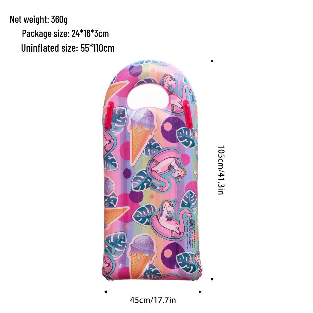 Children's Thickened PVC Inflatable Surfboard for Outdoor Water Activities