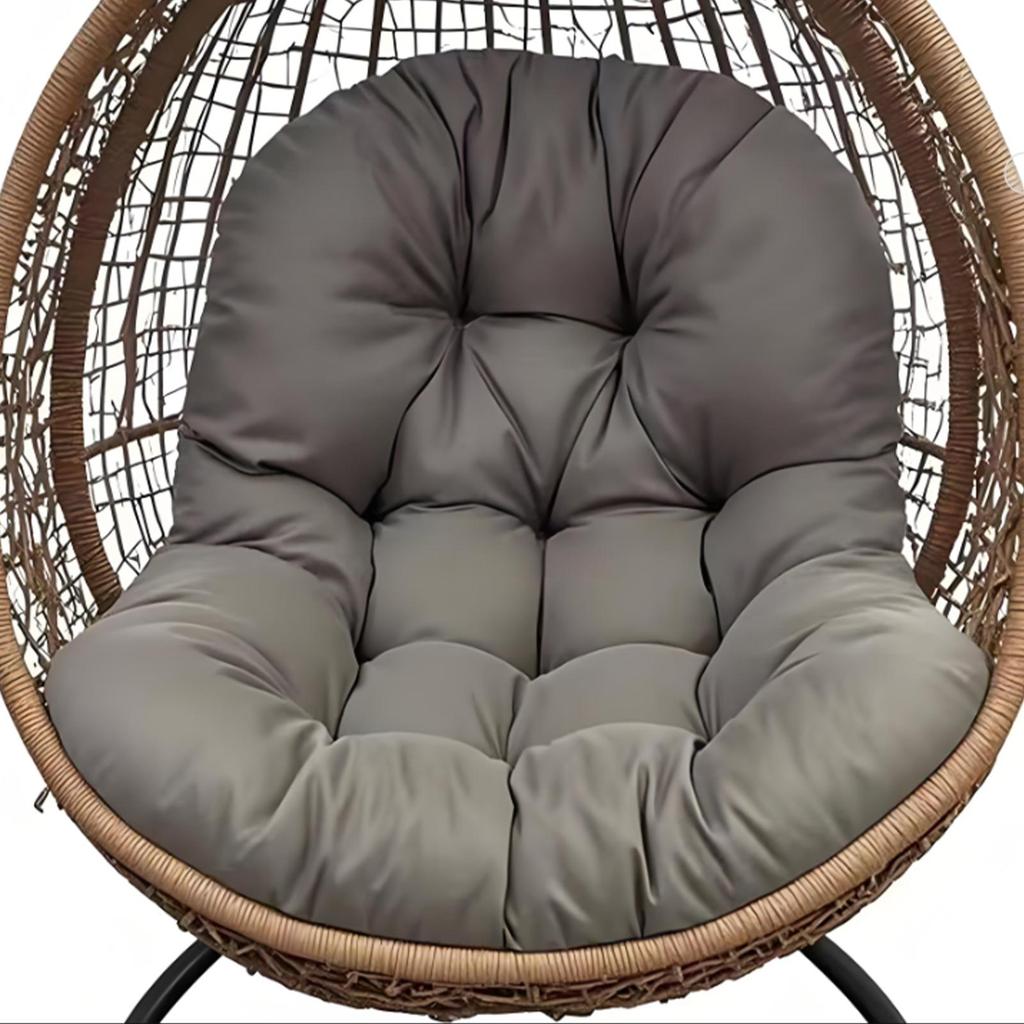 Hanging Egg Chair Cushion Pad, Washable, Comfortable, Soft Chair Seat Cushion, Thicken for Outdoor,Indoor, Porch,Patio,