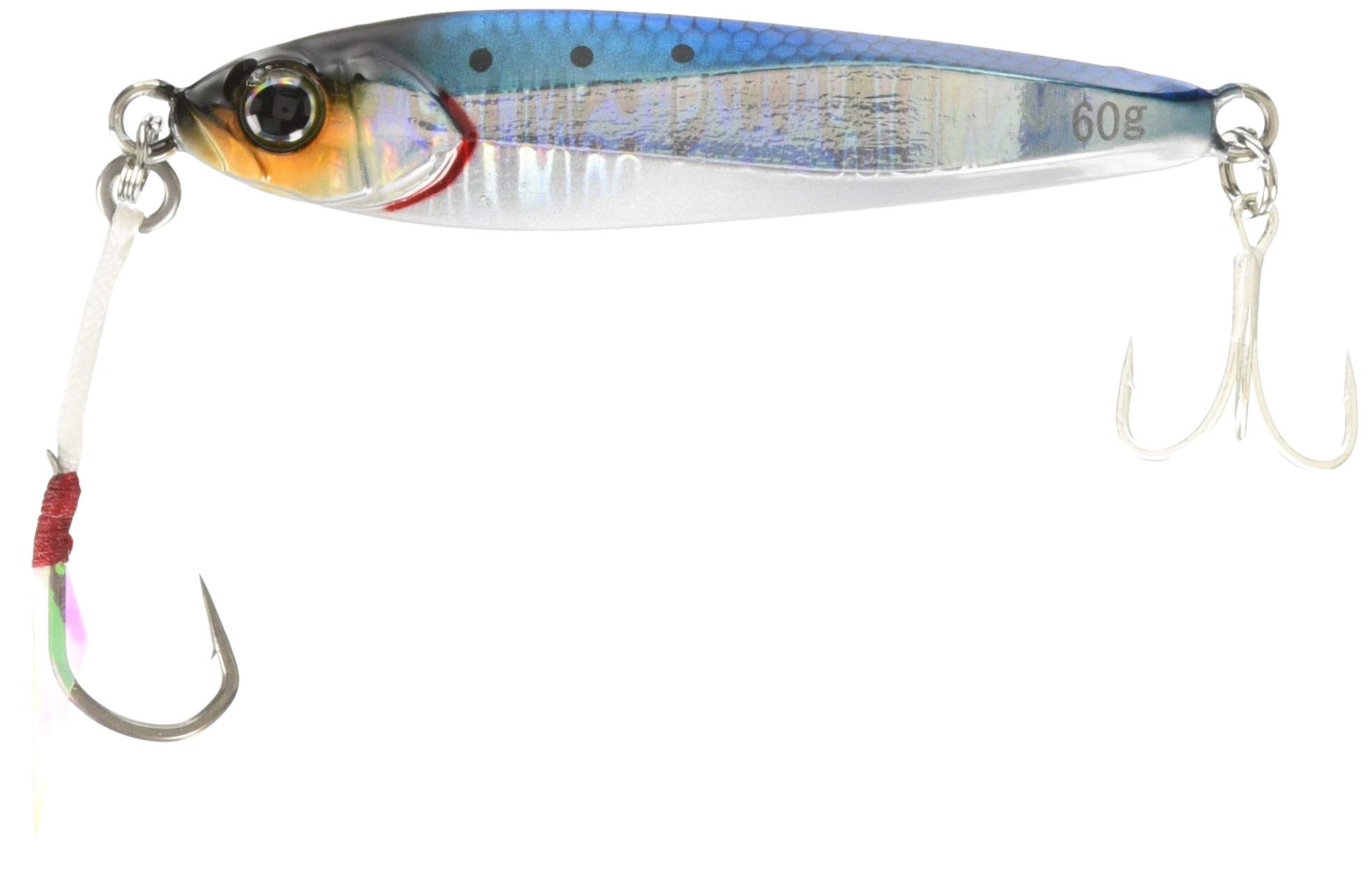 JACKALL Big Backer Metal Jig 78mm 60g Wave Holographic Sardine/Magma