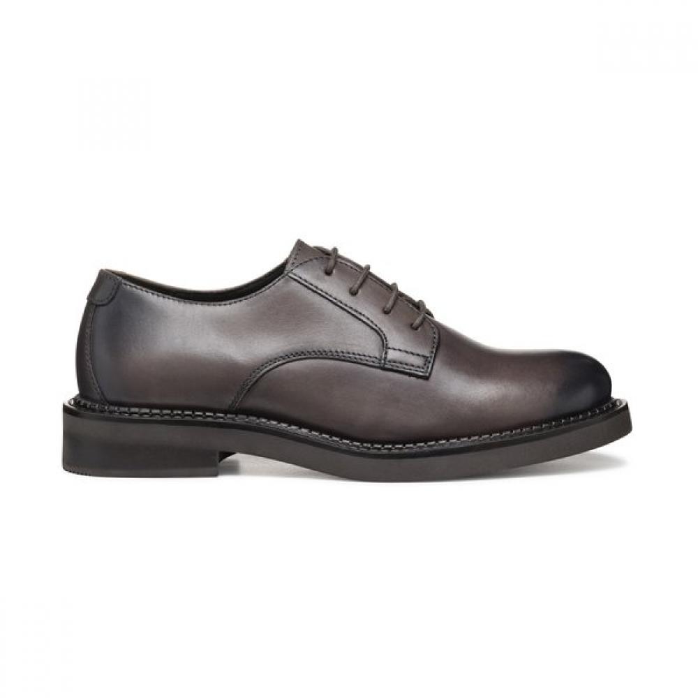 Geox Women Comfort Daily Derby Shoes Gray 8gxwye4f7r 35(225)