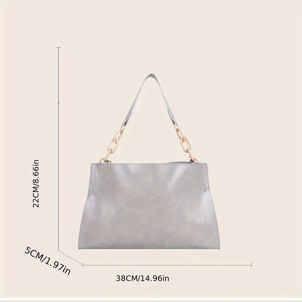 Chic Lightweight Tote Bag For Every Occasion Durable PU Leather Magnetic Closure & Versatile Design