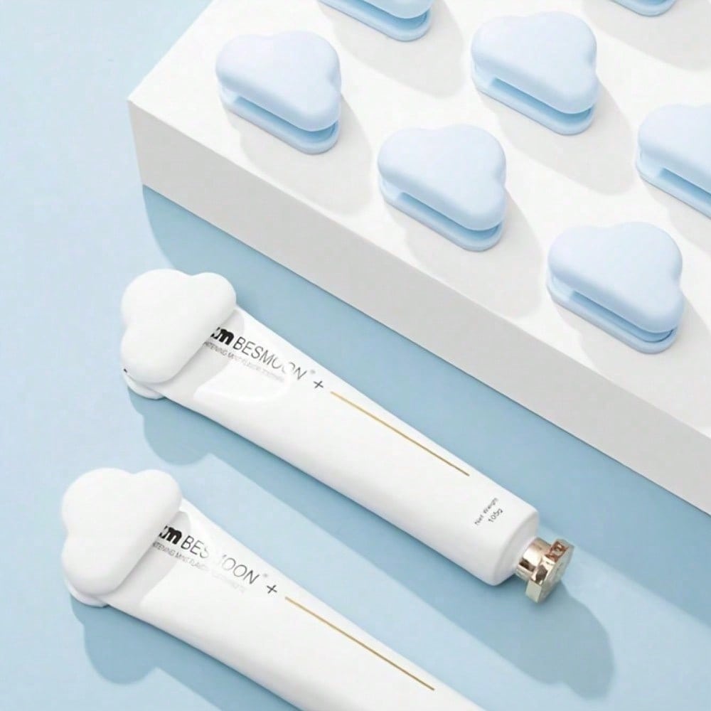 1PCS Wall-Mounted Cloud Toothpaste Holders, Creative Hooks for Toothpaste, Storage Racks, And Multifunctional Hangers