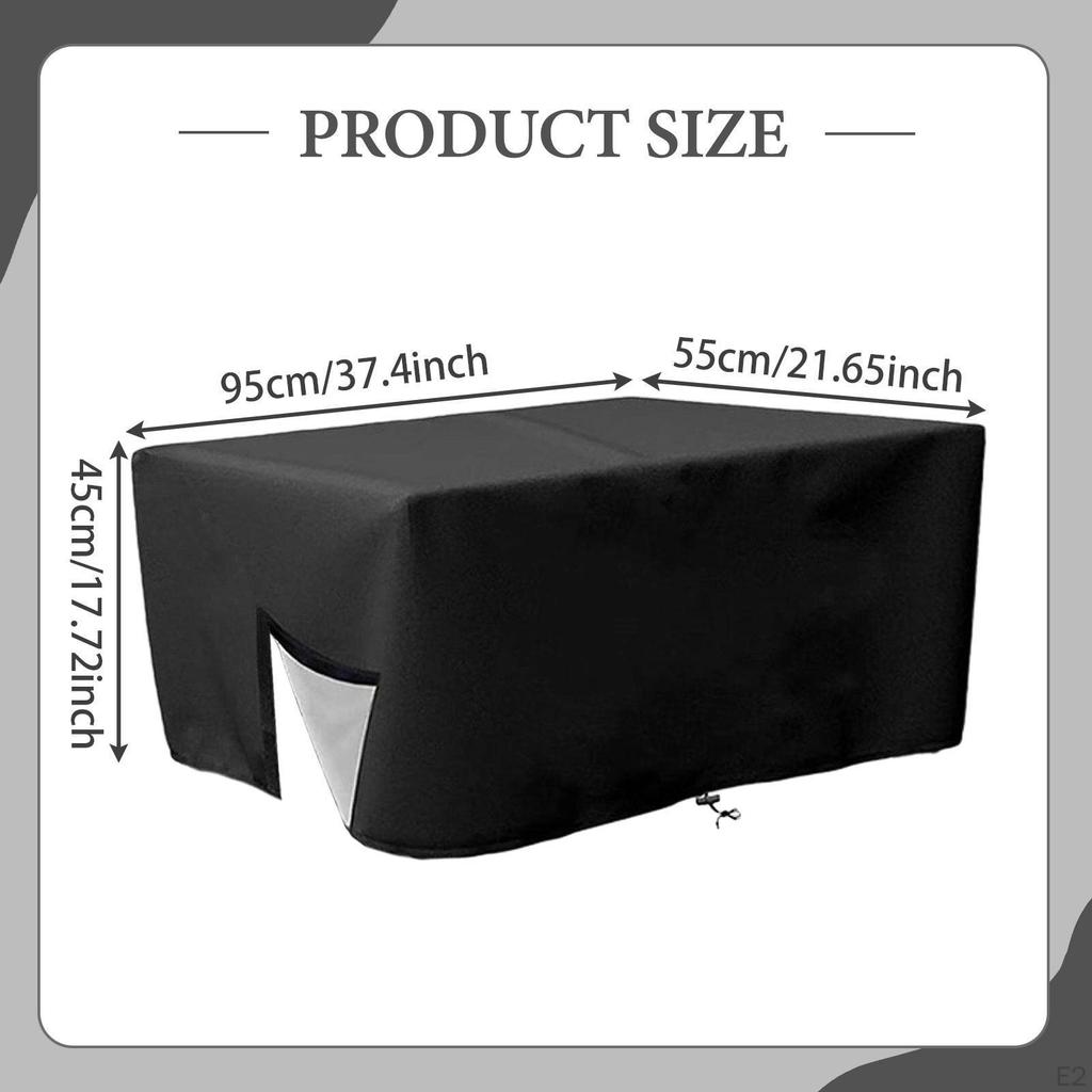 Wagon Cover Folding Multifunctional Utility Drawstring Oxford Cloth for Fishing