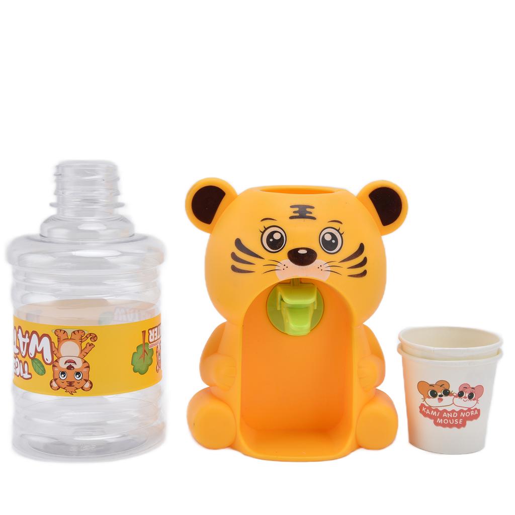 Mini dávkovač vody hračka simulace zvířecí tvar pitná fontána dárek pro batolata děti tygr