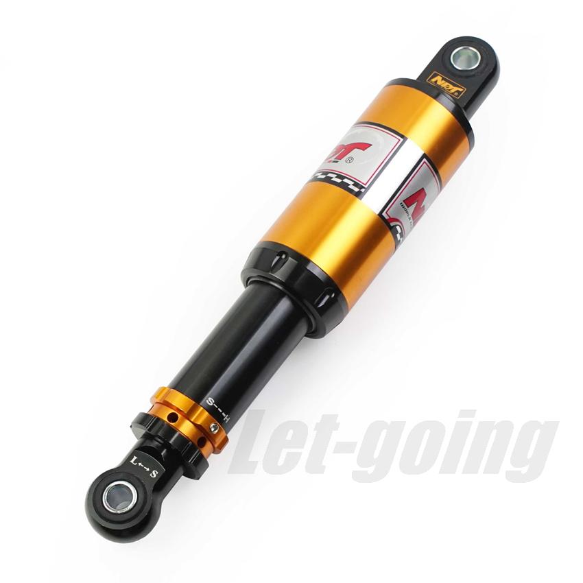Adjust 280mm 290mm Motorcycle Rear Suspension Rebound Damping Shock Absorbers Fork 12mm 10mm Scooter Dirt Bike Vibration Damper
