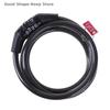 1PC Mini Portable Bicycle Lock Electric Vehicle Bike Anti-Theft Lock Set For Bike Handlebar Lock Brake Lock Motorcycle Lock