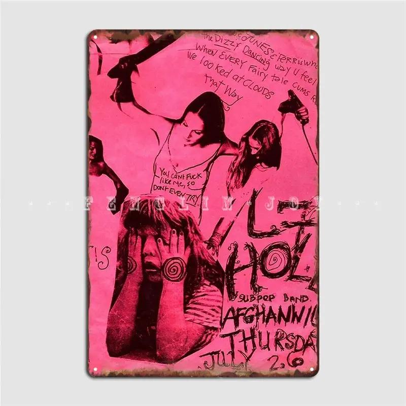 Pink Punk Collage Metallschild Poster Club Höhle Pub Klassisches Wandgemälde Blechschild Poster