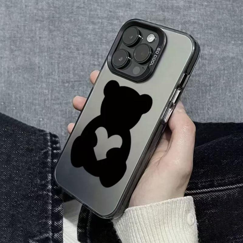 Care Bear Mobile Phone Case Suitable for iPhone 17 16 15 14 13 12 11 Pro/ Max /Plus Anti-fall and Shockproof Back Cover