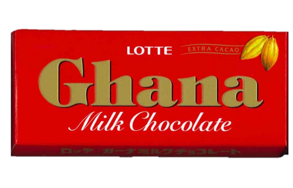 

Lotte Ghana Milk 35g x 20 pieces