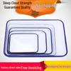 Thickened Enamel Laboratory Square Tray