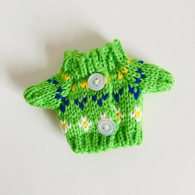 בגדי בובת קטיפה ויניל חמודה 17 ס"מ קופסה עיוורת - תליון LaBuBu שמלת אביזרים