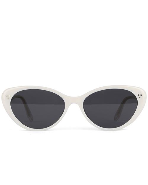 Hangeul Cat Eye White