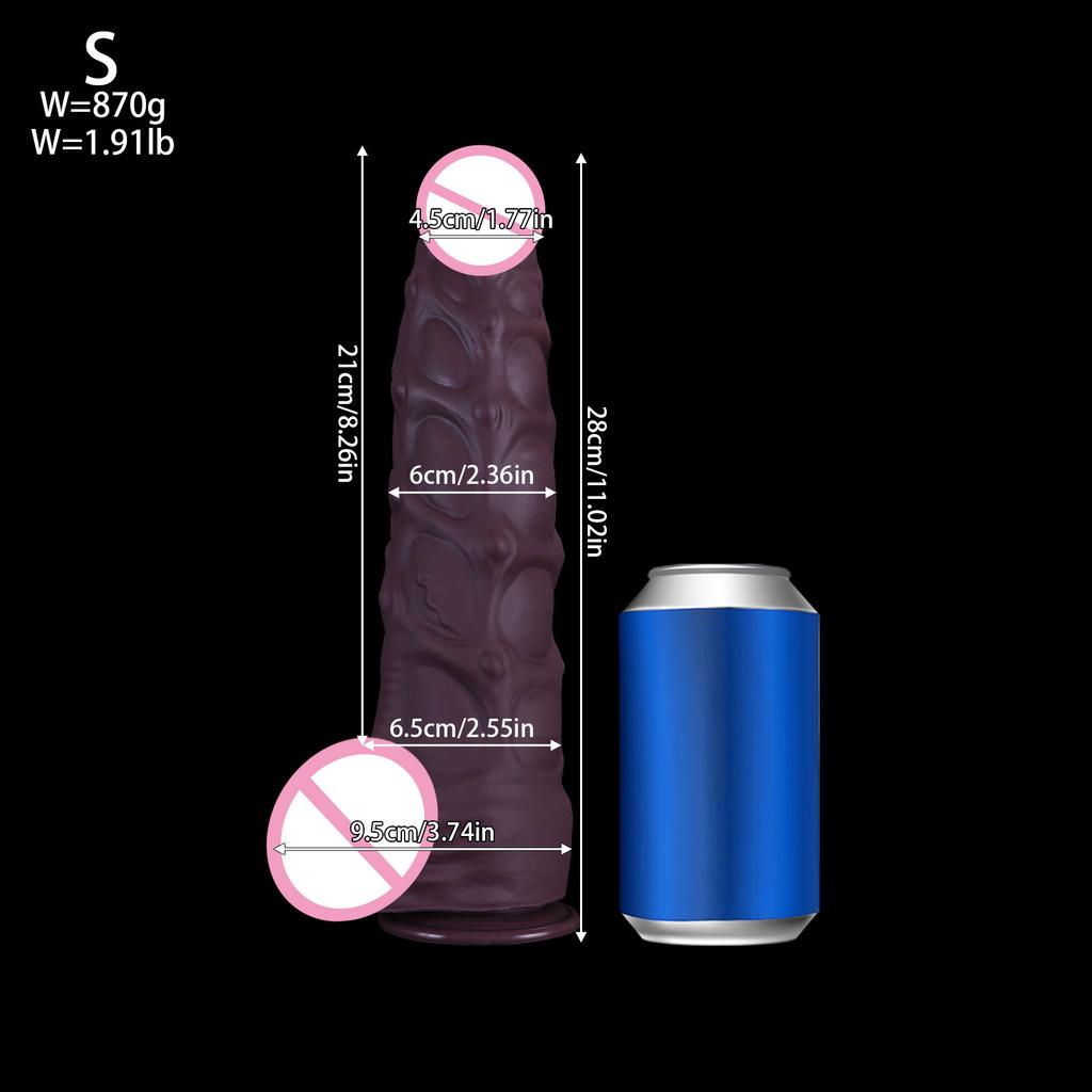 Super Large And Thick Anal Plug Silicone Simulation Penis With Giant Anal Dilation For Men And Women