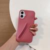 Lipstick Silicone Phone Case for iPhone 11 13 16 15 12 for 14 15 16 Pro 14 16 Pro Max DIY Lipstick Lip Holder Silicone Phone Case