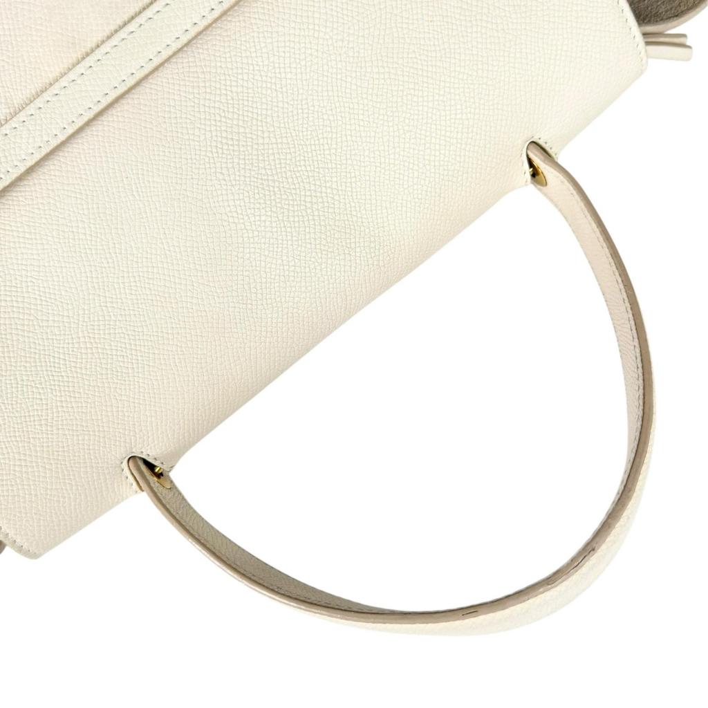 CELINE Belt bag Handbag Ivory Women used
