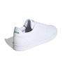 adidas Advantage Base Shoes in size cm (EOT69) White/White/Green (EE7690), 28.5