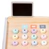 Wooden Cash Register Set Funny Role Play Toy for Toddler Birthday Gift Kids