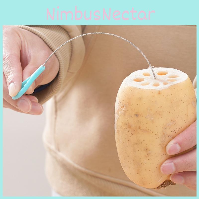 Reliable Stainless Steel Vegetable Scrubber For Fruits And Cleaning Kitchen