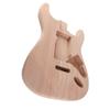 Unfinished Electric Guitar Barrel Mahogany DIY Professional Electric Guitar Body Replacement Blank GSB09
