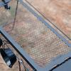 Folding Camping Table Light Weight Grill Table Cooking Grate Overfire Desk Portable Picnic Tables Easy to Clean