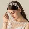 Pearl Bridal Headwear Flower Flower Headbands Elegant Bride Wedding Tiaras  Bridal