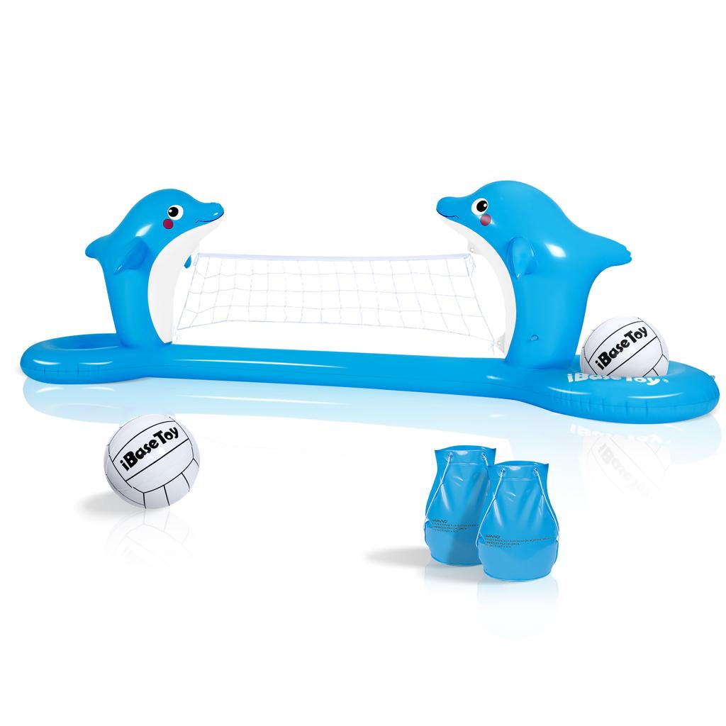 Buy IBASETOY 1 Set Swimming Pool Beach Volleyball Set Pool Volleyball