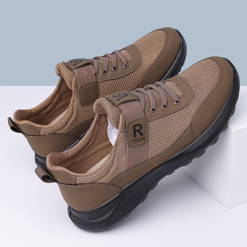 

Fashion Outdoor Men s Vulcanize Shoes Hot Sale Flats 2025 New Mens Sneakers Male Comfortable Walking Shoe Lace-Up Men s Hiking Footwear 44 хаки