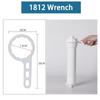Water Filter Housing Wrench Fits Standard 10 Bottles Securely