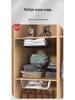 Under-Desk Hanging Storage Shelf for Dormitories