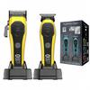 Professional Electric Hair Clipper Set for Barbers - Includes Carving Tool