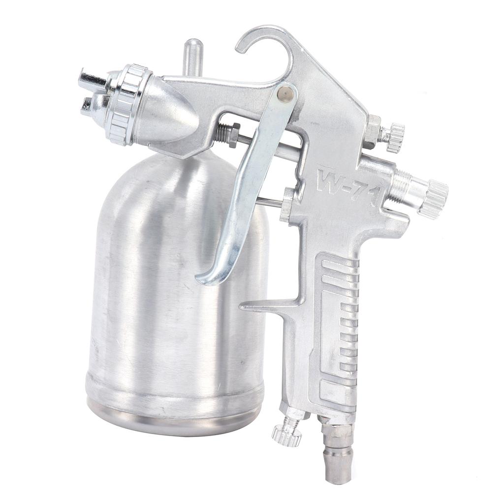 Paint Spray Gun Upper Pot Paint Sprayer Gravity Feed Air Spray Gun Pneumatic Tool for Household Use