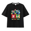 226 Super Mario Bros ShortSleeved  Kids TShirt 100 Cotton Game Accessories for Girls Suitable for Students Boys Clothes