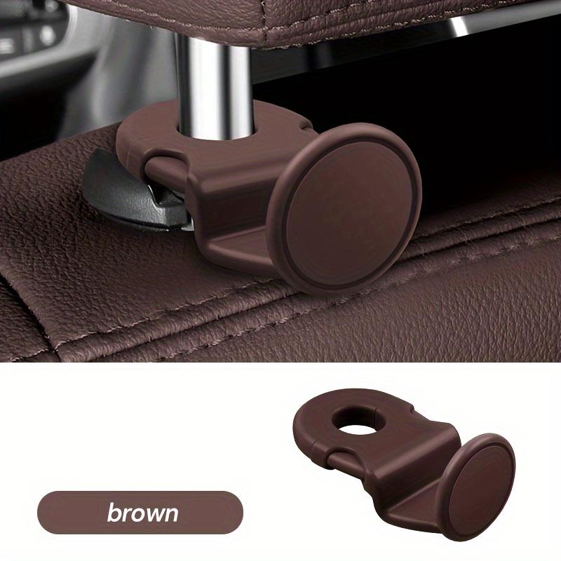 Universal Car Seat Back Hooks Durable ABS Material Suitable for Rear Seat Storage Hooks Bag Holder and Small Item Organizer