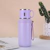Water Bottle Stainless Steel Thermos Cup Tea Separation Water Cup Large Capacity Portable Kettle with One Lid Dual Purpose