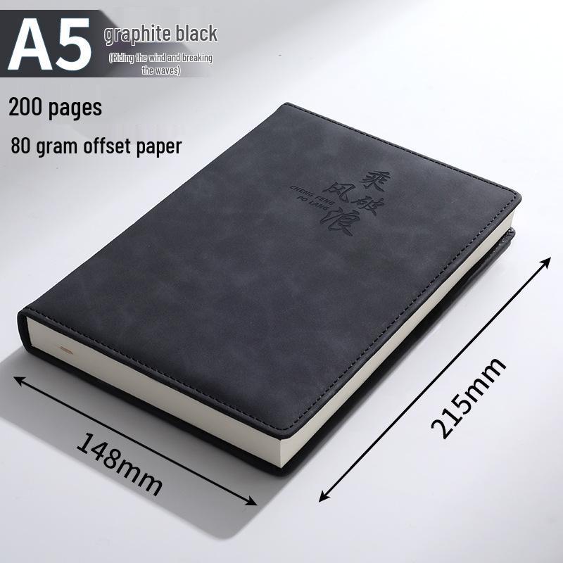 Deluxe A5/B5 Business Planner Notebook with Custom Logo Gift Box