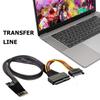M.2 M-Key To U.2 SFF-8639 Adapter Cable with SATA 15-Pin Female Connector for 2.5 Inch NVMe SSD Hard Disk M2 To U.2 Cable
